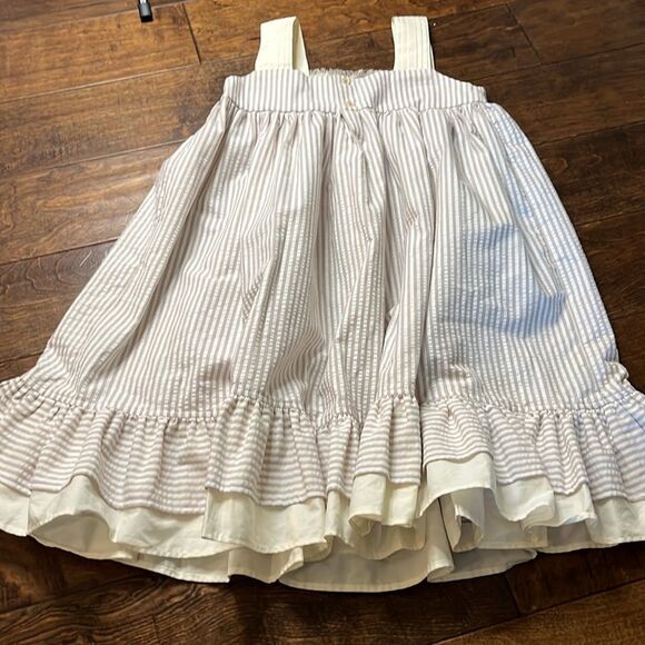 Limonada Striped Floral Embroidered Fiesta Dress, size 7-8 - Picture 5 of 8